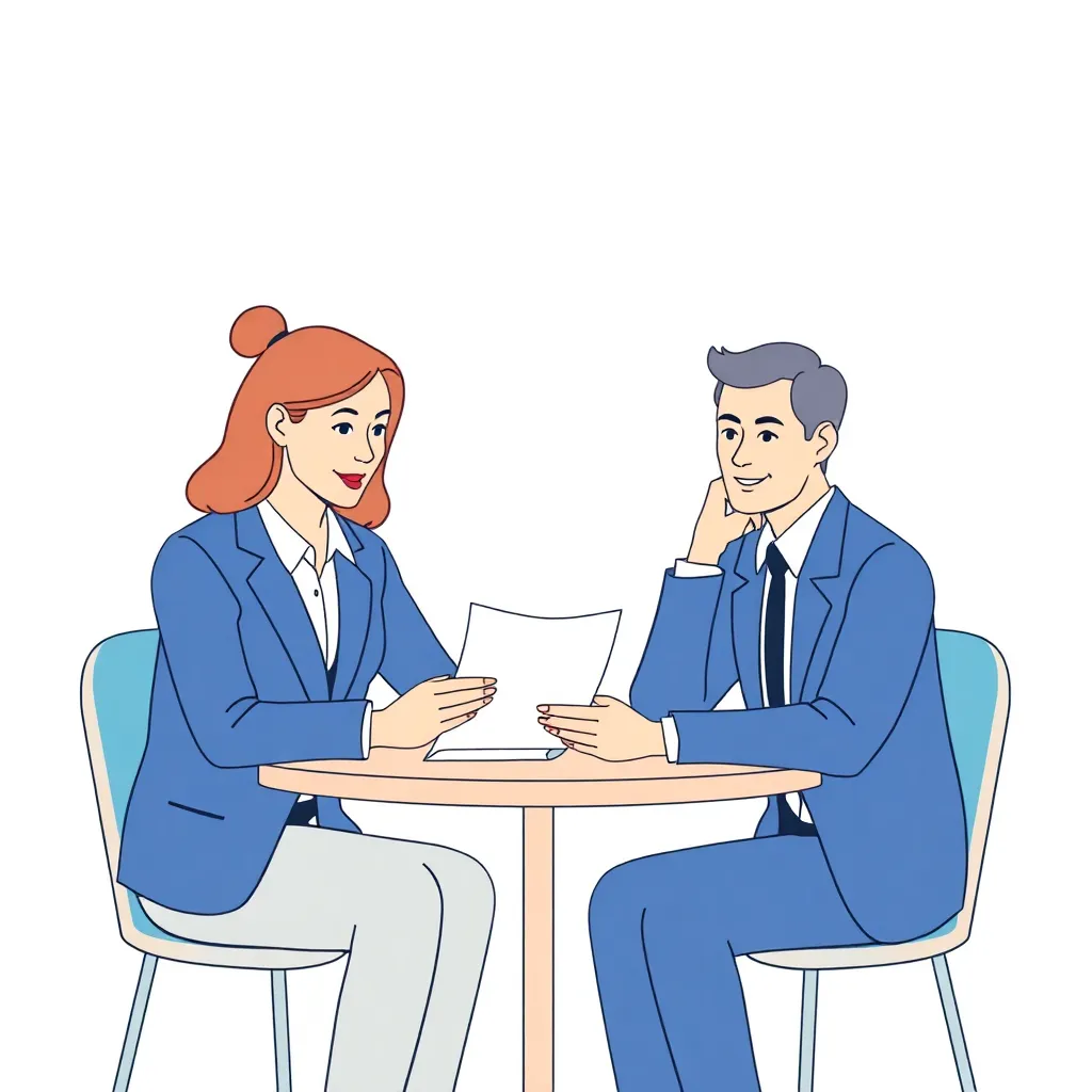 An attorney helping a disability claimant review their case